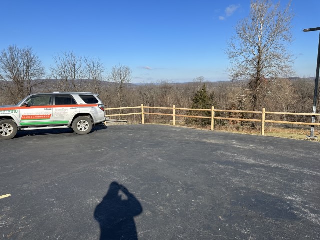 Commercial Wood Fence Installation Completed in Vernon, NJ